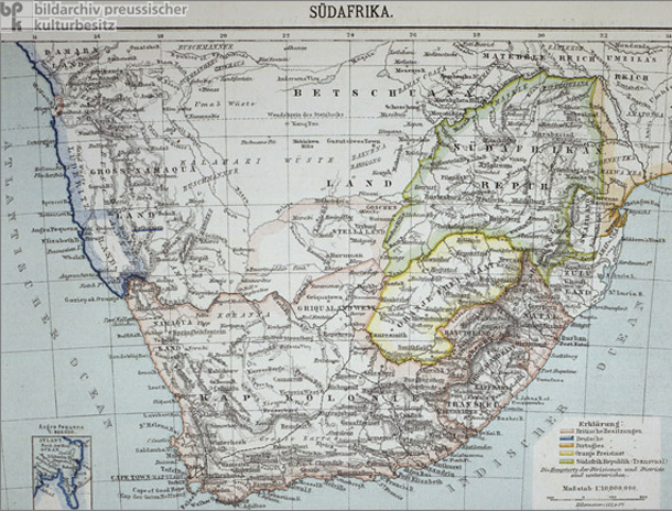 Kolonien in Südafrika (1885)